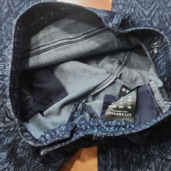 Liverpool Women's Patterned Skinny Jeans - SIZE 6 - Picture 8 of 11